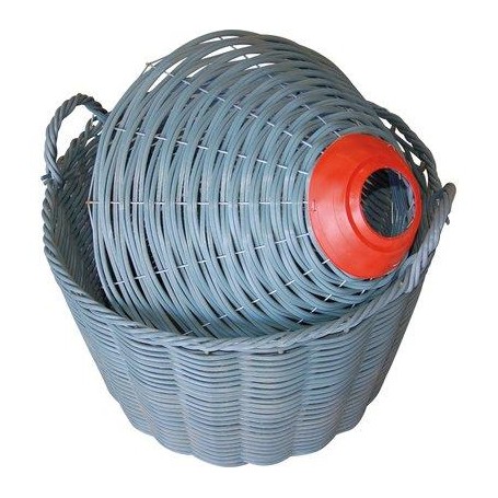 CESTO DAMIGIANA FINTO VIMINI