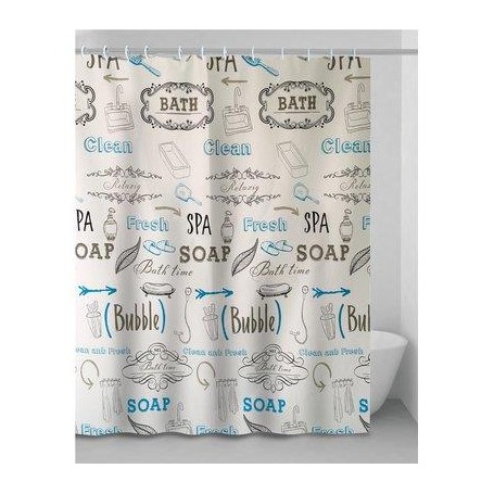 TENDA DOCCIA LETTERS