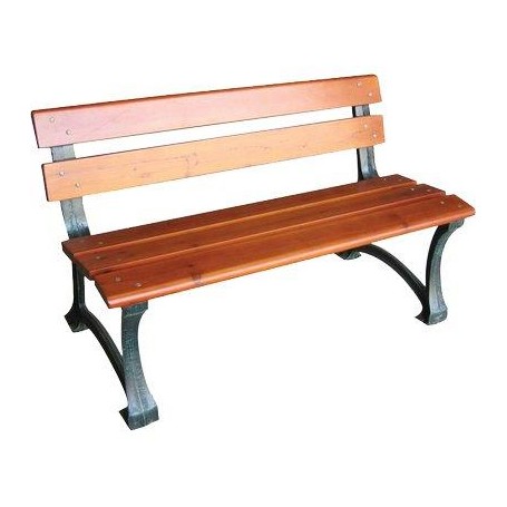 PANCHINA GHISA LEGNO STELVIO DOMUS