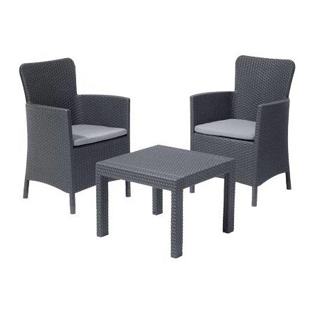 SET RATTAN SALVADOR BALCONY KETER