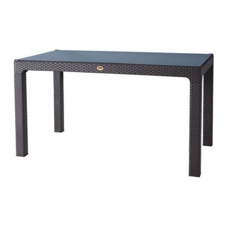 TAVOLO RATTAN KRETA DOMUS