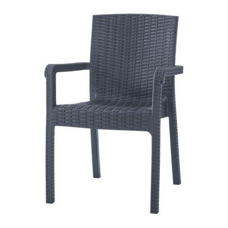 SEDIA RATTAN KRETA + BRACCIOLI DOMUS