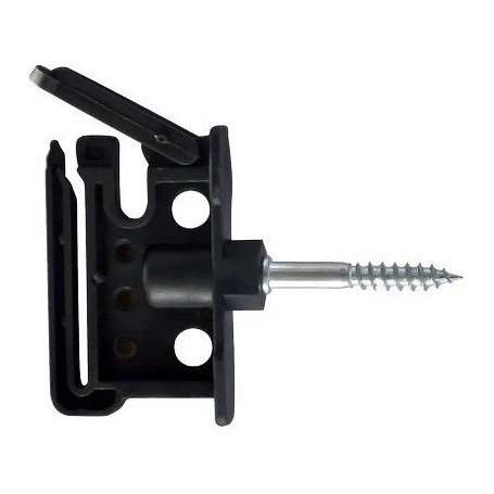 ISOLATORE ELETTRORECINZIONE PIATTO DUO VITE LEGNO