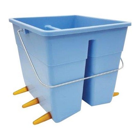 SECCHIO POPPATOIO OVINI + 6 TETTARELLE INFERIORI