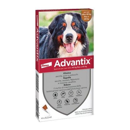 ANTIPARASSITARIO ADVANTIX CANI ELANCO