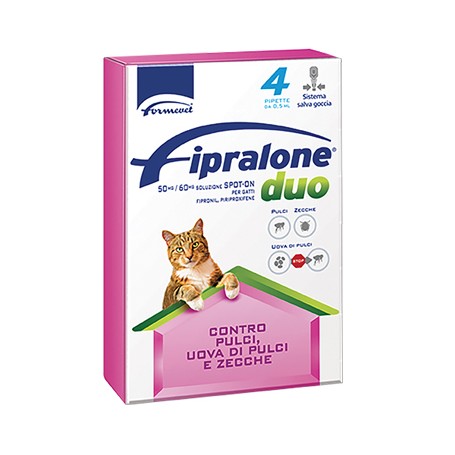 ANTIPARASSITARIO FIPRALONE DUO GATTO FORMEVET