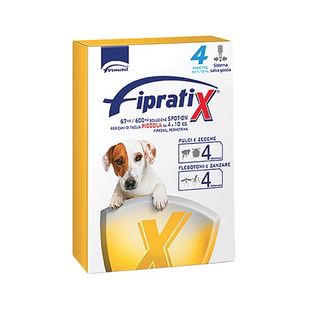 ANTIPARASSITARIO FIPRATIX CANE FORMEVET 