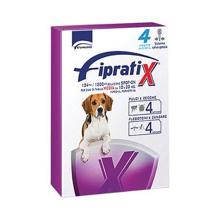 ANTIPARASSITARIO FIPRATIX CANE FORMEVET 