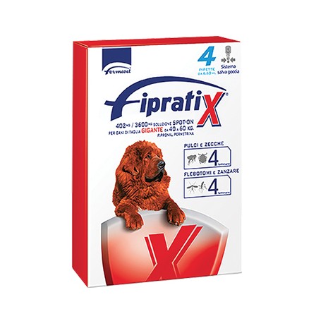 ANTIPARASSITARIO FIPRATIX CANE FORMEVET 