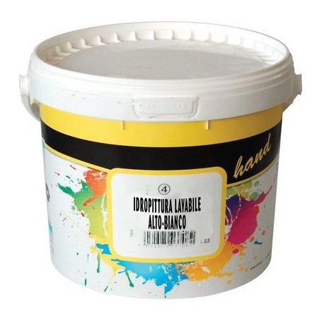IDROPITTURA LAVABILE ALTO BIANCO HAND