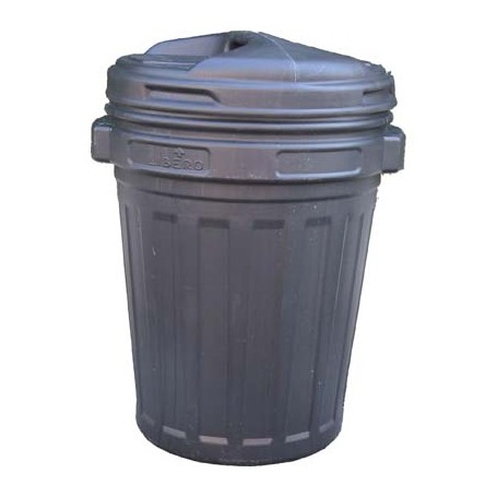 BIDONE IMMONDIZIA + COPERCHIO A VITE