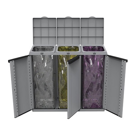 ARMADIETTO IMMONDIZIA ECO LINE 3 TERRY