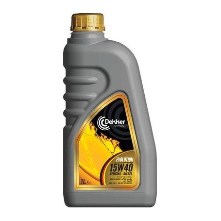 OLIO 4T MINERALE 15W40 DEKKER EVOLUTION