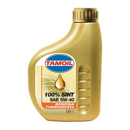 OLIO 4T SINTETICO  5W40 100% SINT TAMOIL