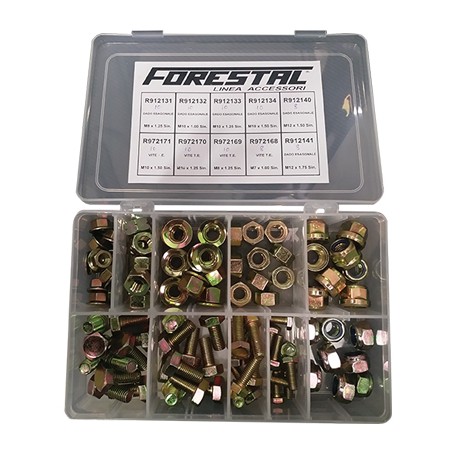 CASSETTA DADI + VITI COPPIA CONICA DECESPUGLIATORE