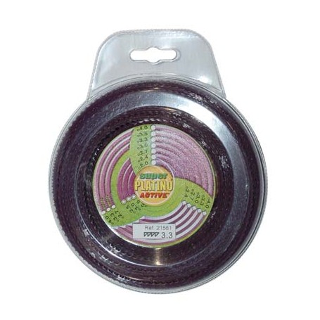 FILO X DECESPUGLIATORE PLATINO SEGHETTATO ACTIVE