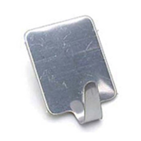 GANCIO ADESIVO INOX PRONTY