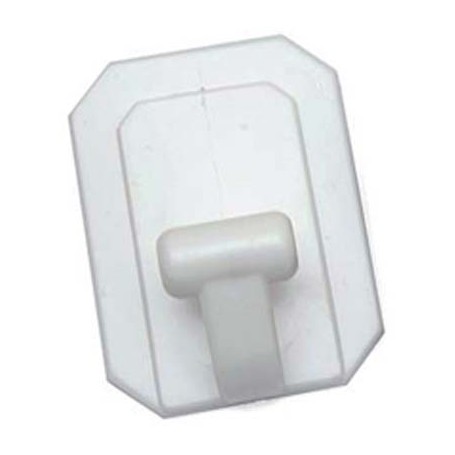 GANCIO ADESIVO PLASTICA