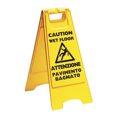 SEGNALE ATTENZIONE PAVIMENTO BAGNATO APEX