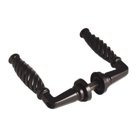 MANIGLIE X PORTA METALLO A TORTIGLIONE