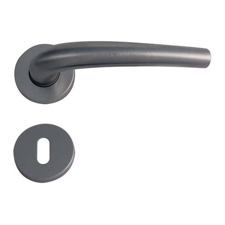 MANIGLIA TORINO CROMO ROSETTA FORO PATENT